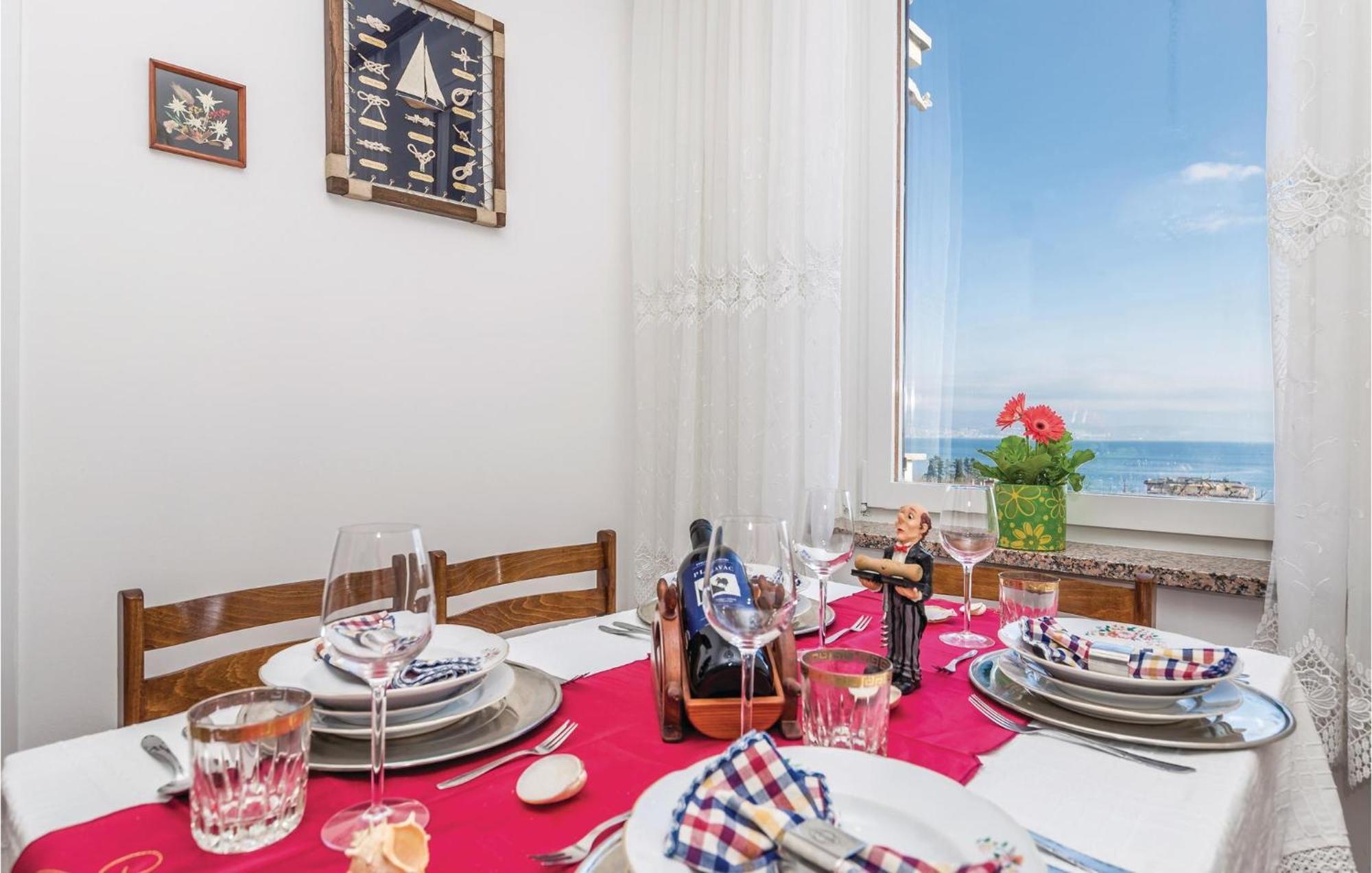 Nice Apartment In Lovran With House Sea View Exterior foto