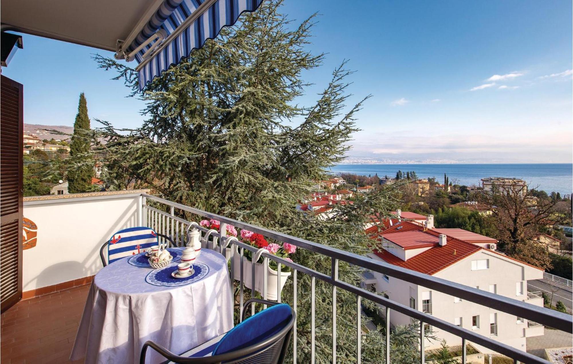 Nice Apartment In Lovran With House Sea View Exterior foto
